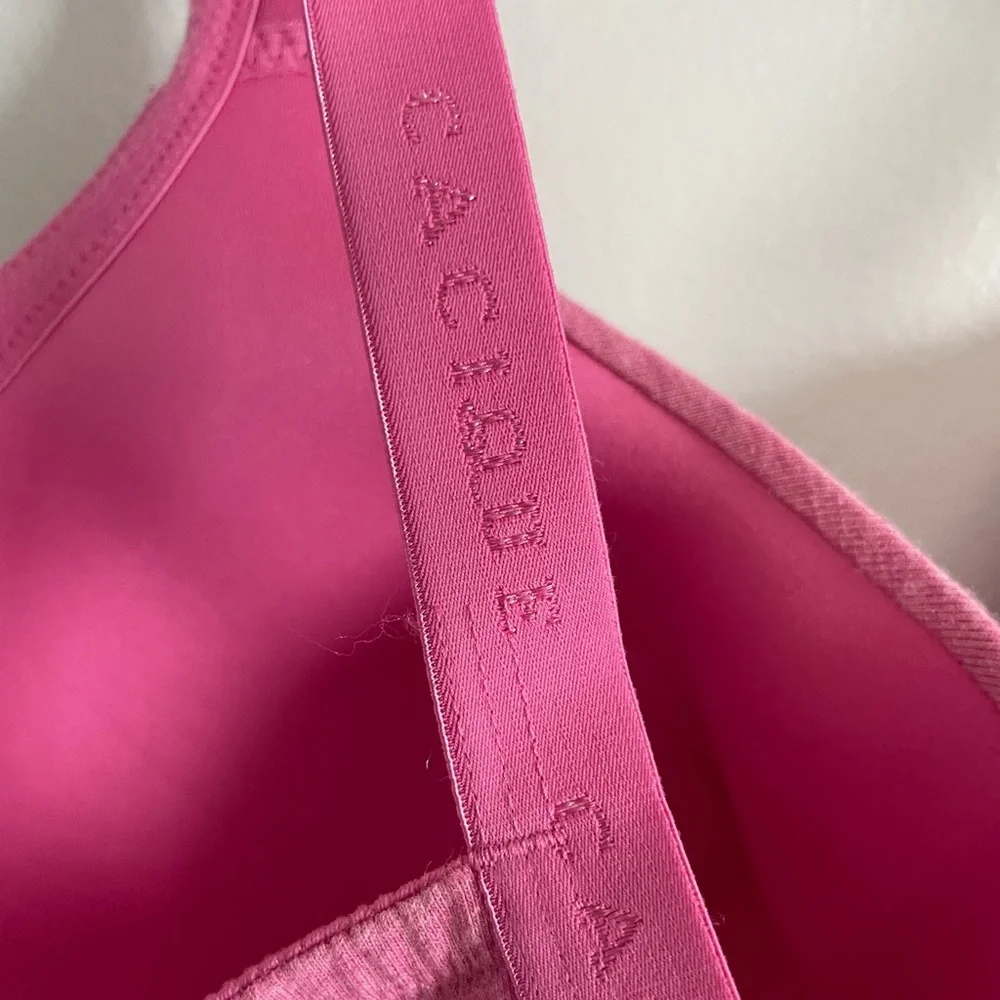 Cacique Vibrant Pink lightly lined tshirt bra with underwire size 44DDD - Picture 4 of 6